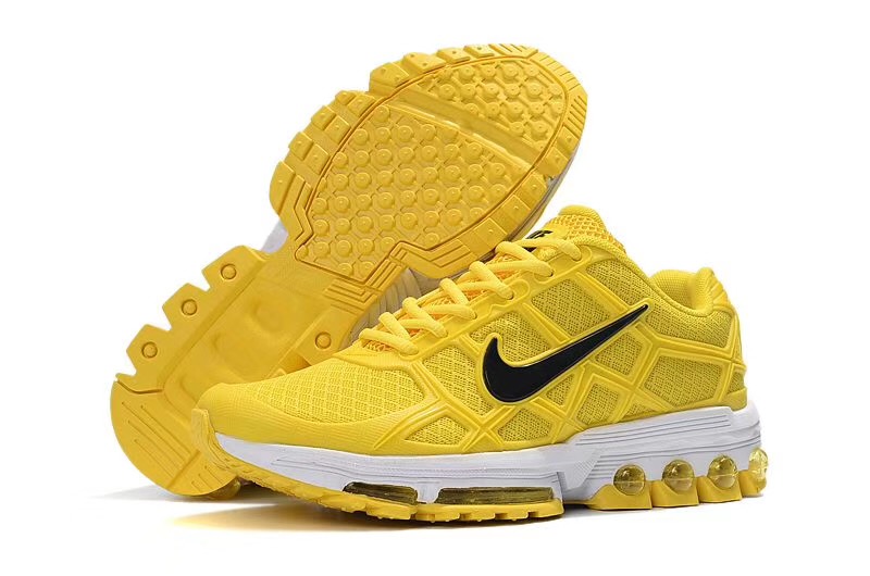 Men Nike Air Max 2019 Yellow White Black Shoes
